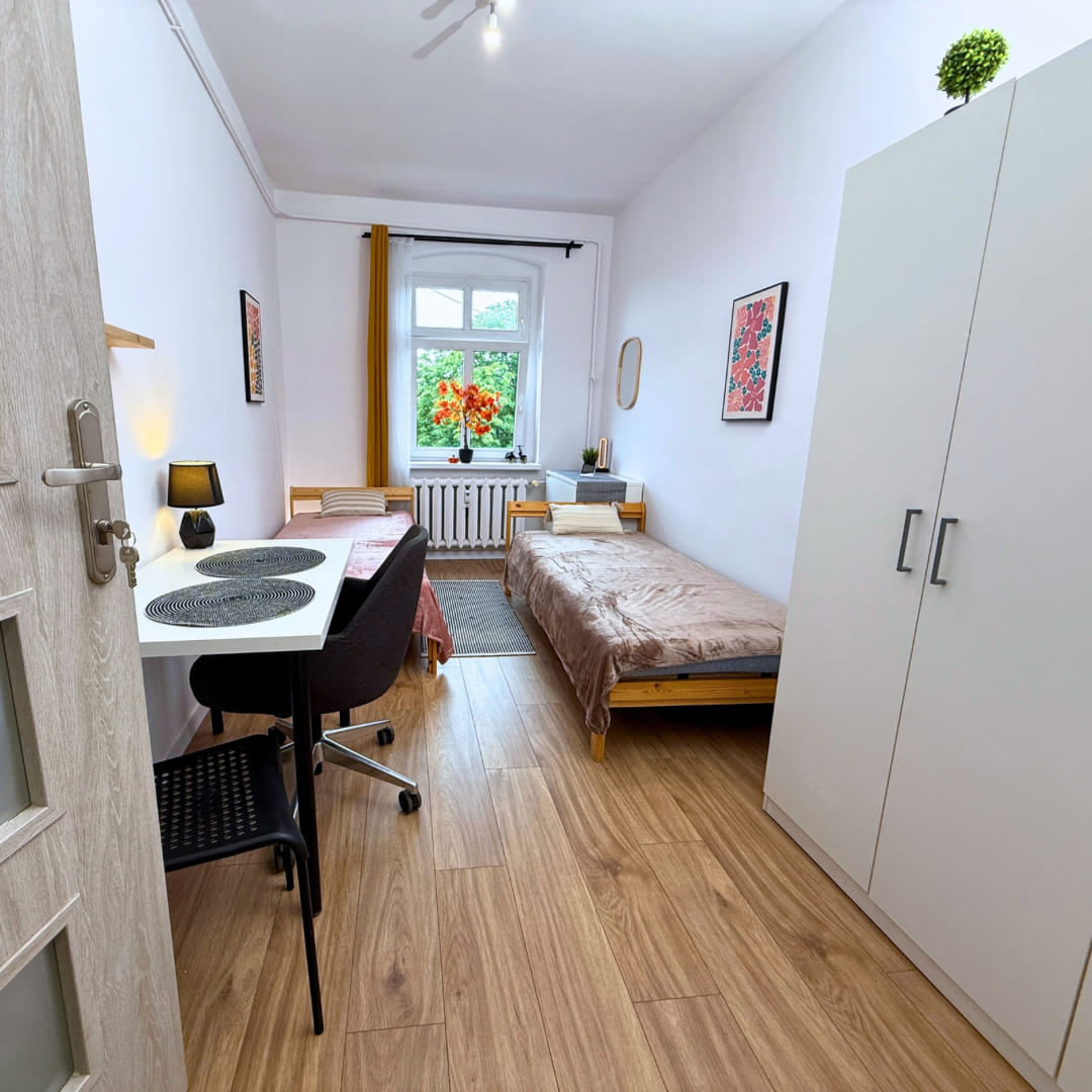 Двухместные комнаты во Вроцлаве